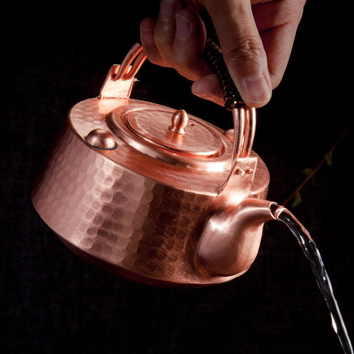 Upgrade Your Tea Experience with the Hammered Copper Tea Kettle