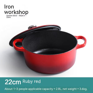 The Perfect Cast Iron Enamel Soup Pot for Every Kitchen