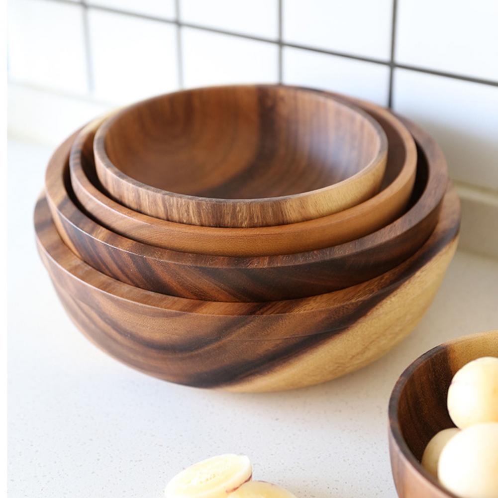 Versatile Handmade Wooden Bowl