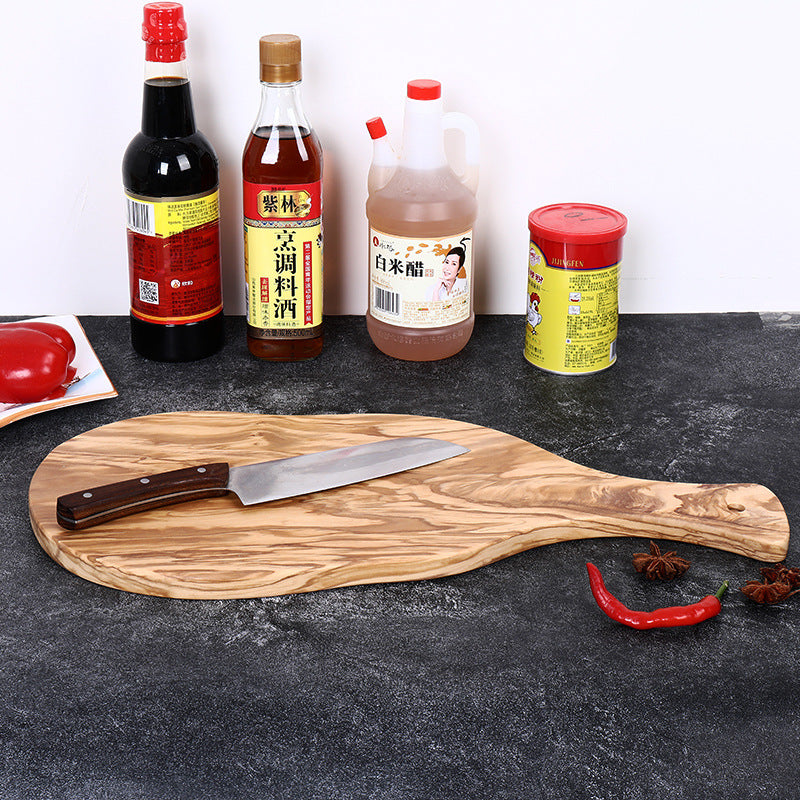 Olive Wood Irregular Cutting Board