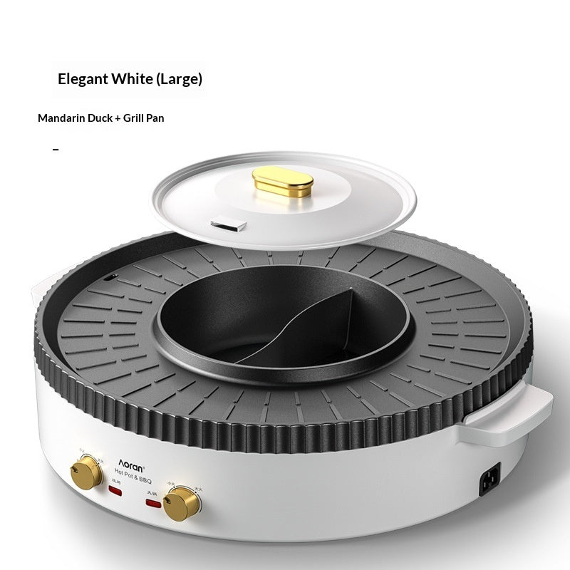 Multi-functional Hot Pot And Grill Combo
