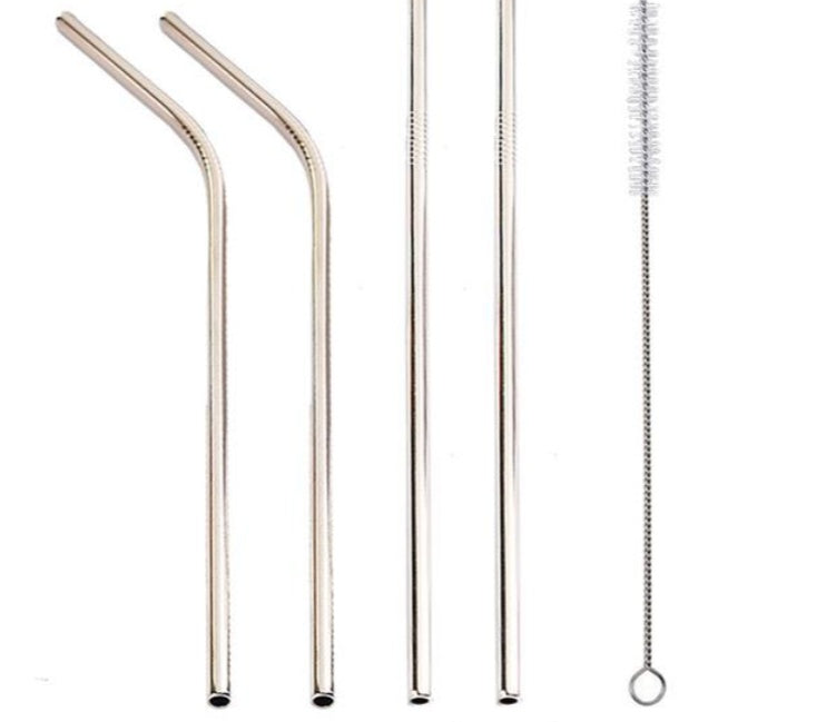 Stainless Steel Straws Multiple Color Option