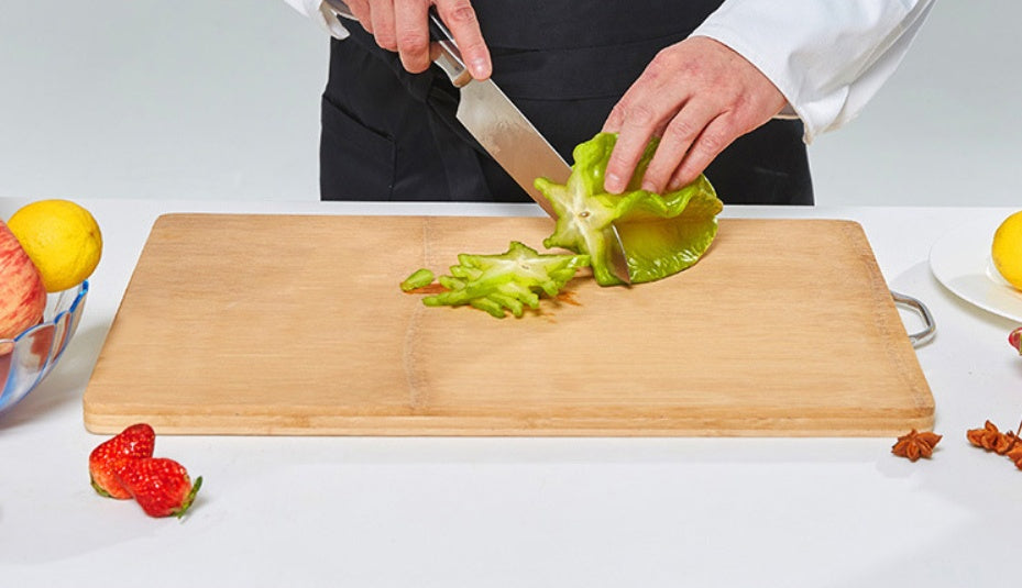 Bamboo carbonization process cutting board
