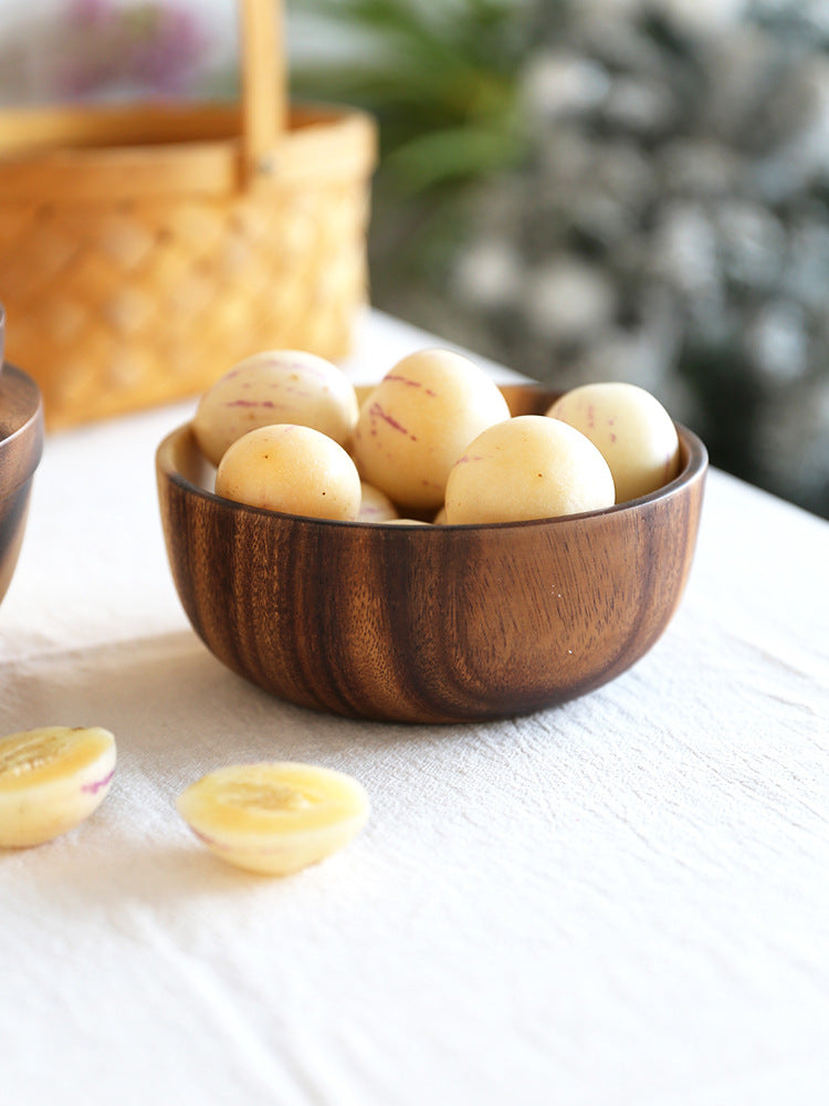 Versatile Handmade Wooden Bowl