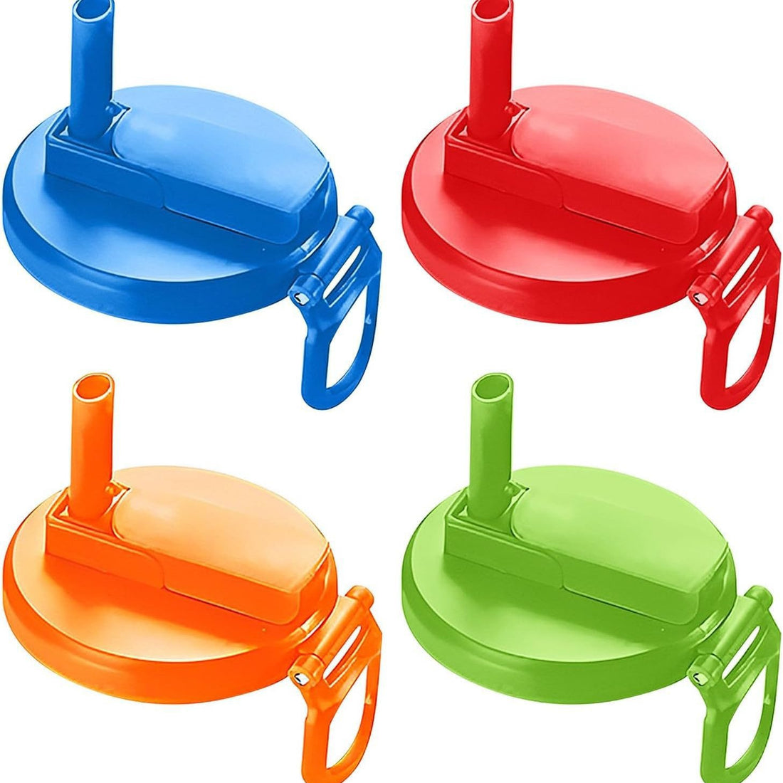 Soda Can Lid with Straw - Standard Size