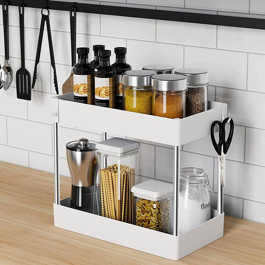 Kitchen Under Sink Storage Organizer