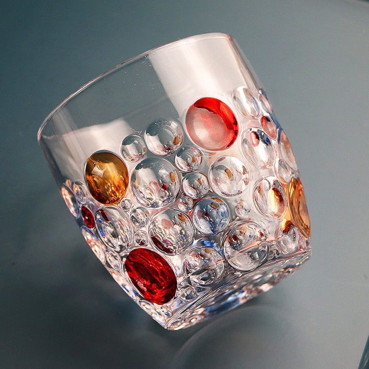Crystal Diamond Whiskey Wine Glass