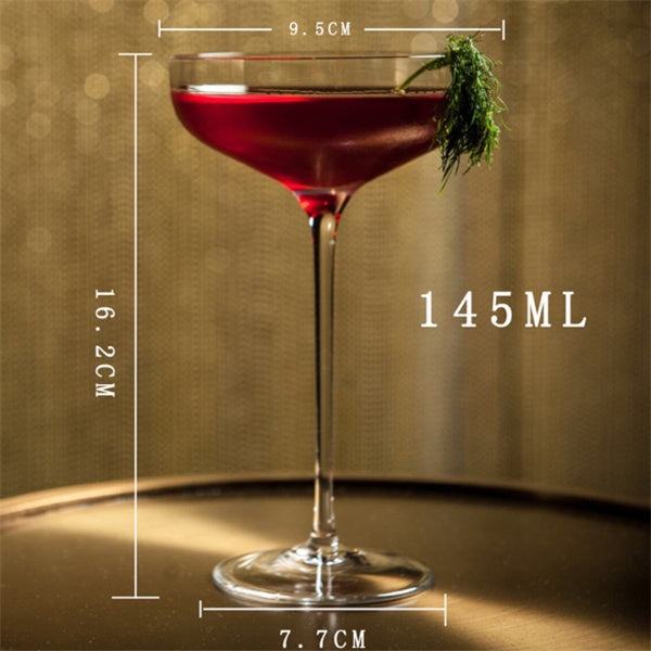 Cocktail Glass Set For Home Bar Use
