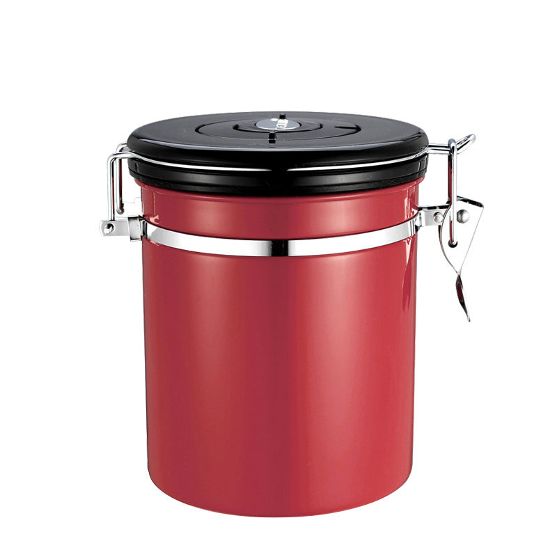 Stainless Steel Airtight Coffee Storage Canister