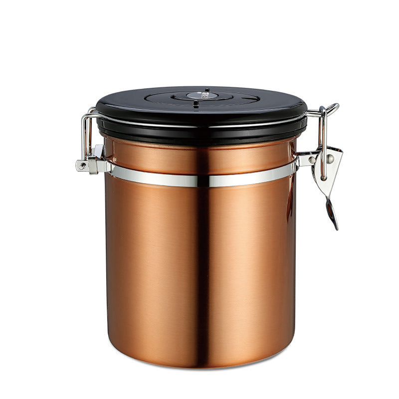 Stainless Steel Airtight Coffee Storage Canister