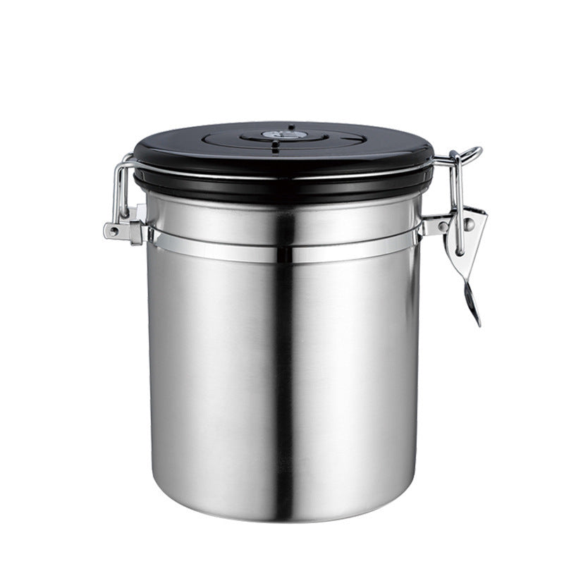 Stainless Steel Airtight Coffee Storage Canister