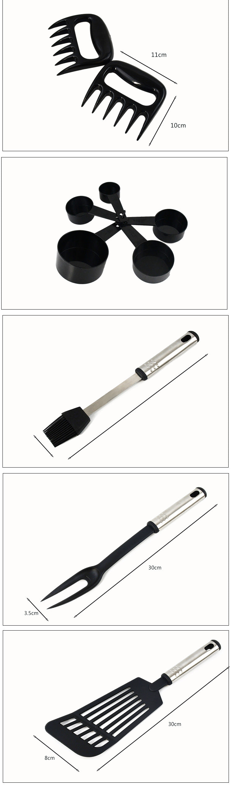 Non-Stick Spatula And Spoon Utensils