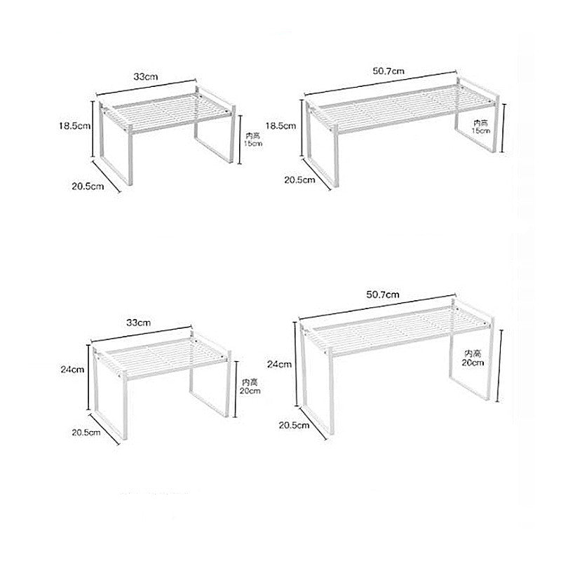 Multi-Layer Storage Shelf Pot Rack