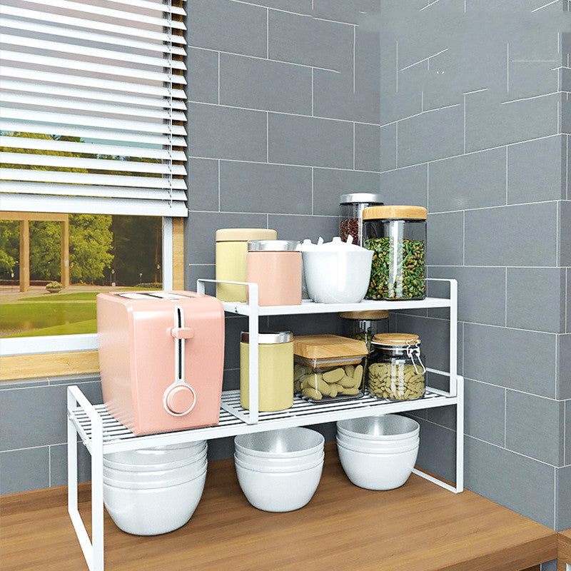 Multi-Layer Storage Shelf Pot Rack
