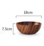 Versatile Handmade Wooden Bowl
