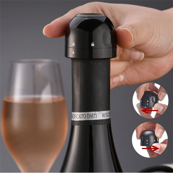 Silicone Vacuum Wine Bottle Stopper