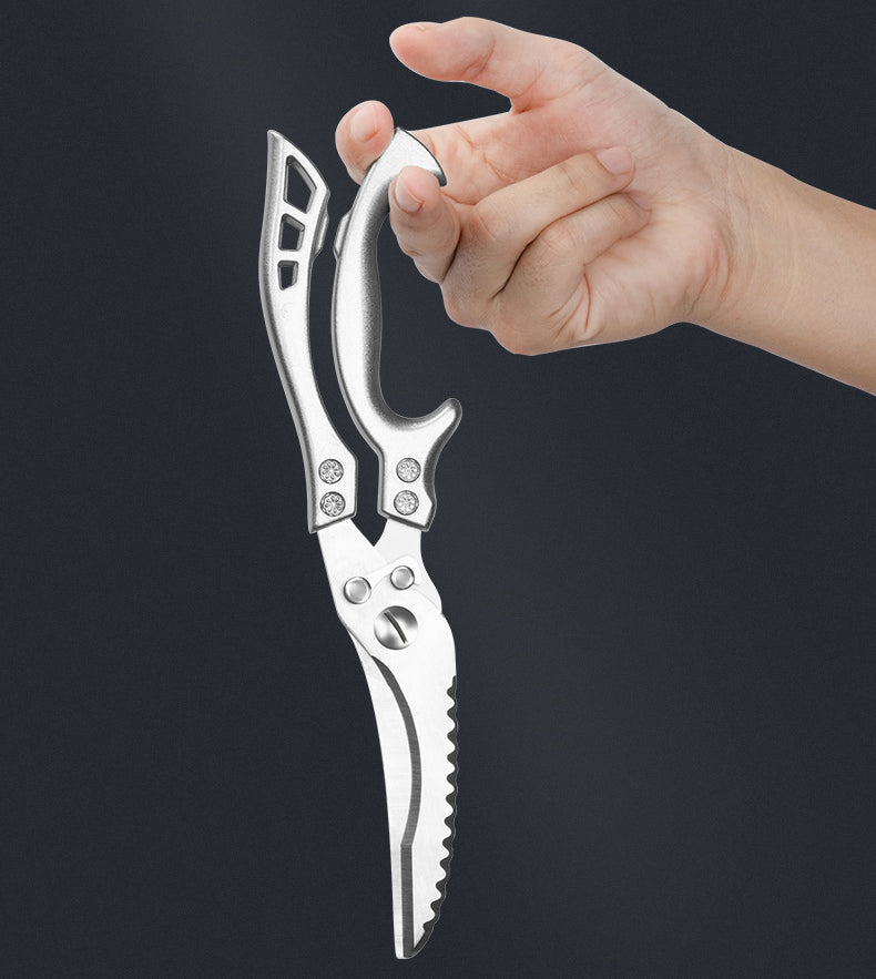 Stainless Steel Kitchen Scissors Meat/Fish Cutter