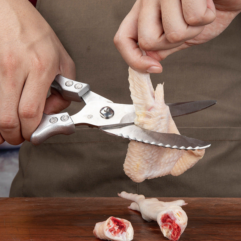 Stainless Steel Kitchen Scissors Meat/Fish Cutter