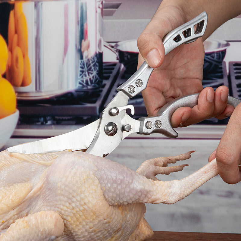 Stainless Steel Kitchen Scissors Meat/Fish Cutter