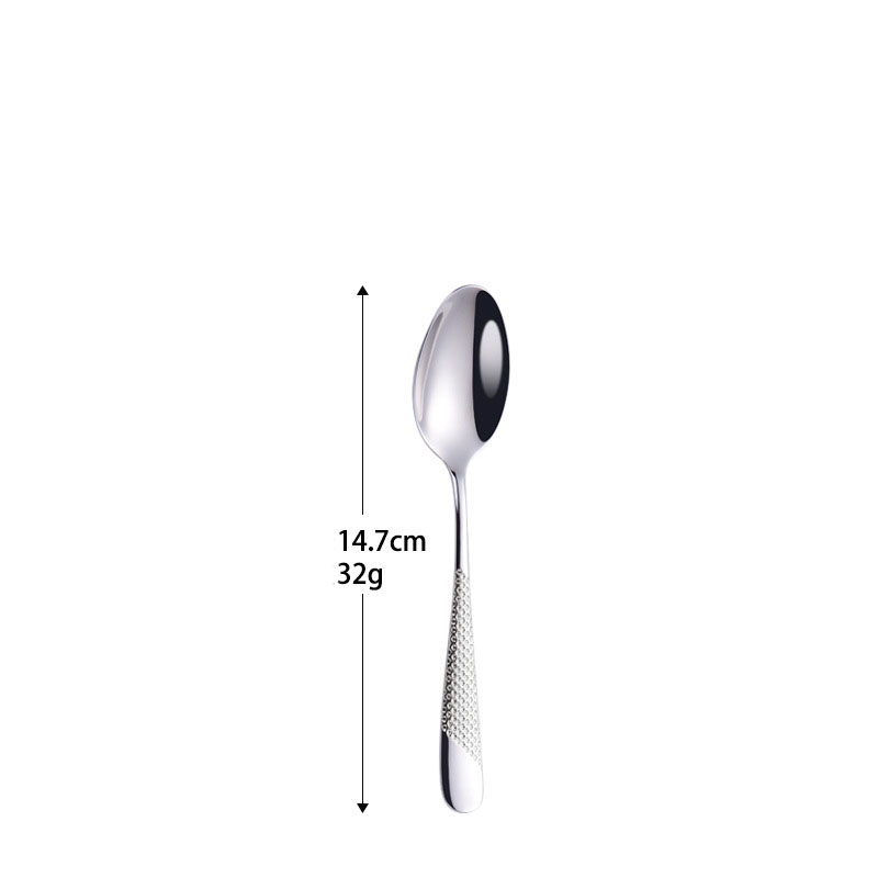 Patterned 304 Stainless Steel Flatware Set