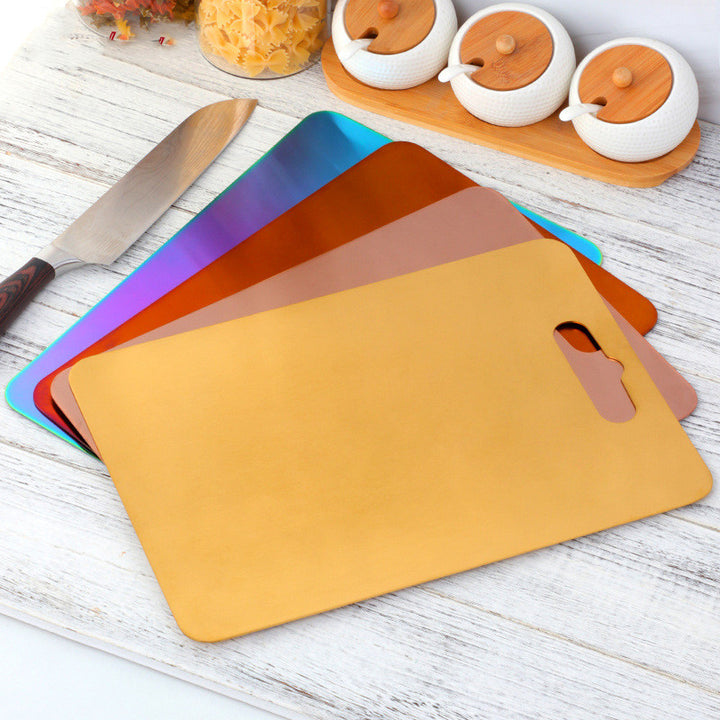 Stainless Steel Titanium-plated Cutting Board