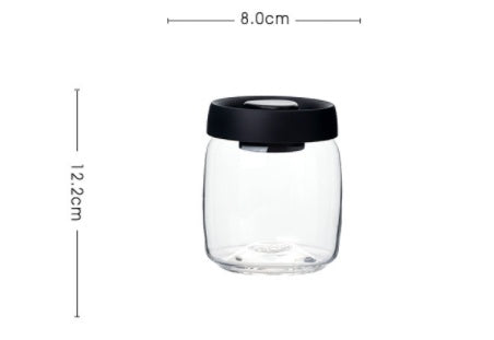 Vacuum Seal Glass Storage Jar