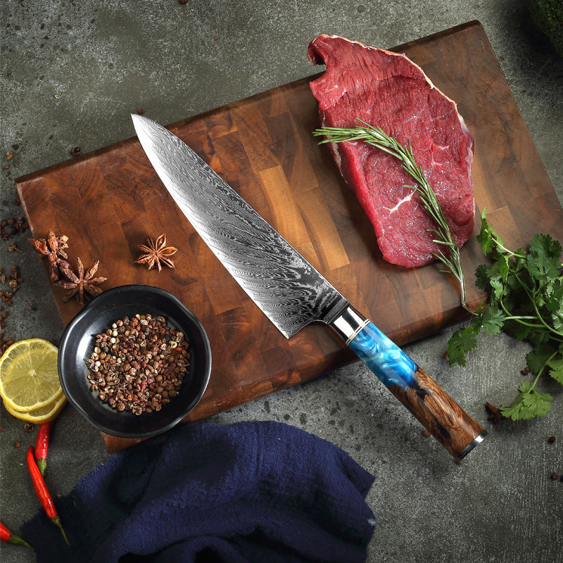Stainless Steel Damascus Carving Knife