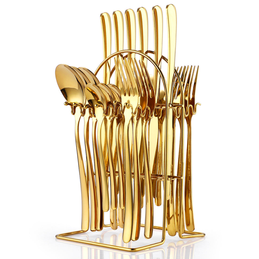 Stainless Steel Cutlery 24-piece Set