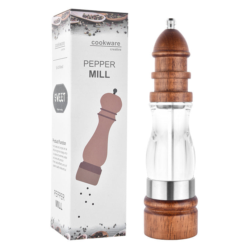 Wooden Salt & Pepper Grinder Set