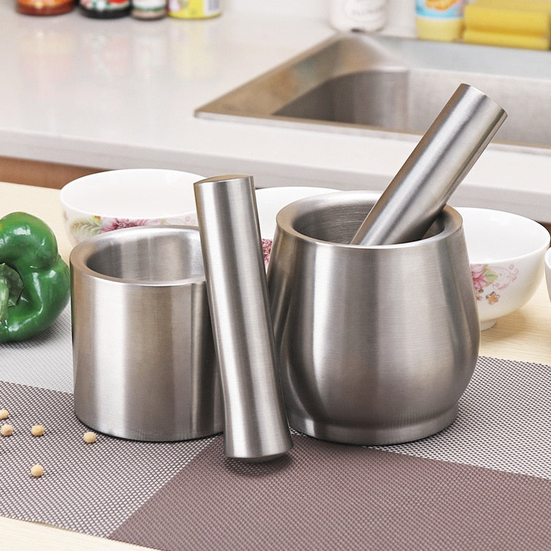 304 Stainless Mortar & Pestle