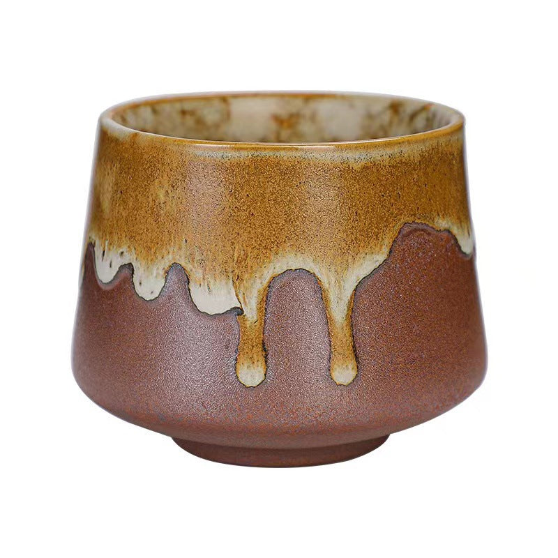 Japanese Style Artisan Pottery Tea Cup