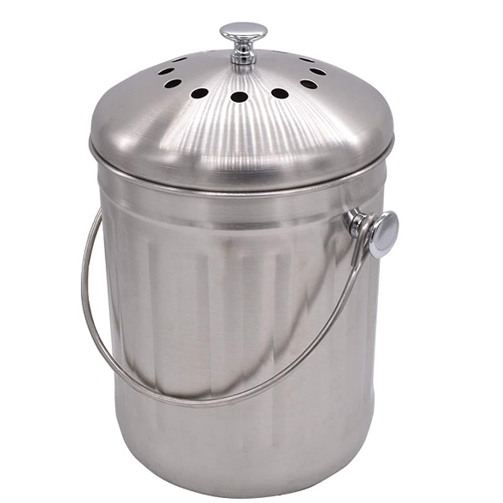 Stainless Steel Compost Bin