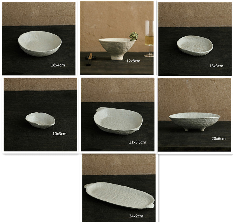 Handmade Artisan Stoneware Plates