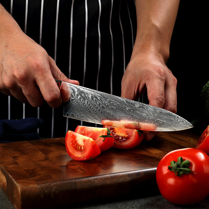 Stainless Steel Damascus Carving Knife