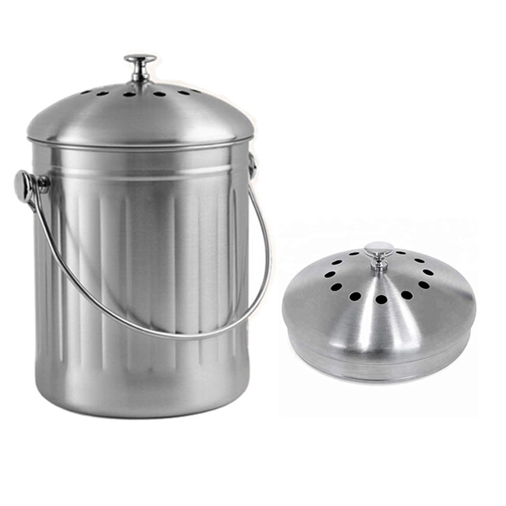 Stainless Steel Compost Bin