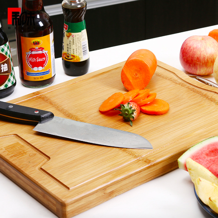 Bamboo carbonization process cutting board