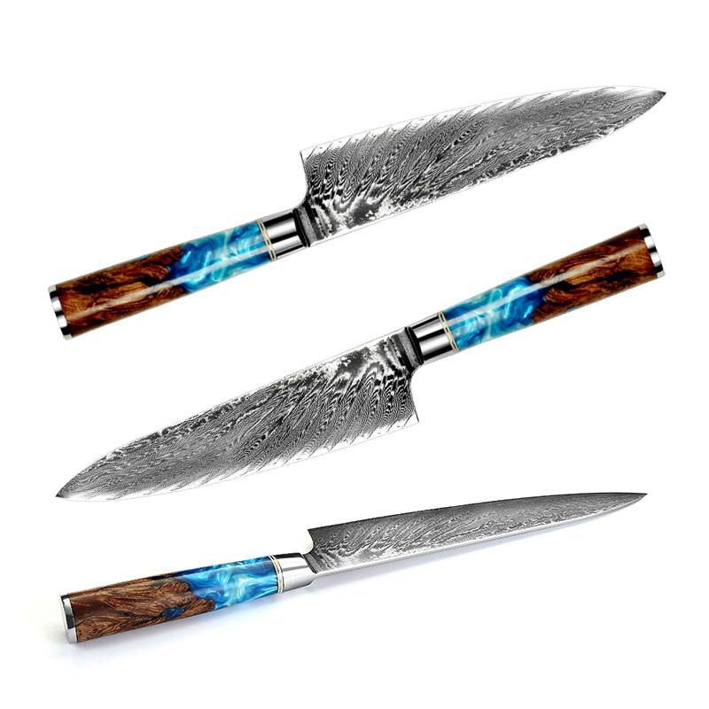Stainless Steel Damascus Carving Knife