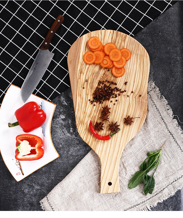 Olive Wood Irregular Cutting Board