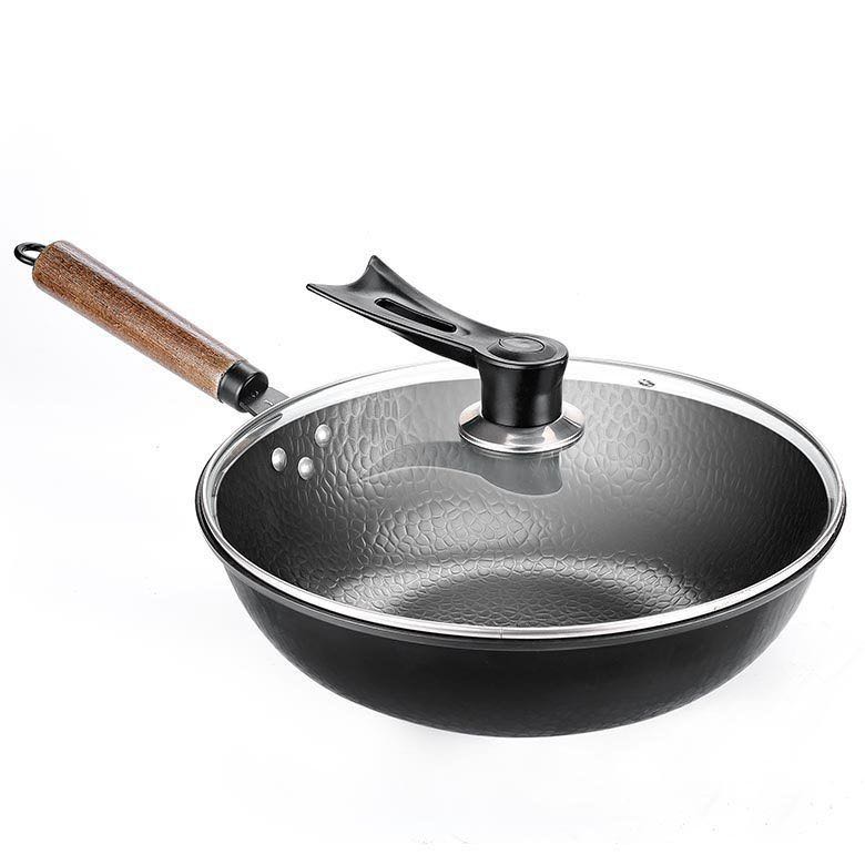 Handmade Traditional Iron Wok Pan