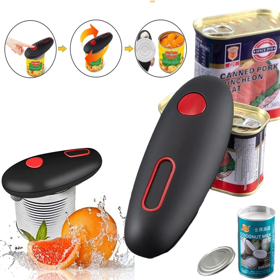 Battery Operated One-Touch Can Opener
