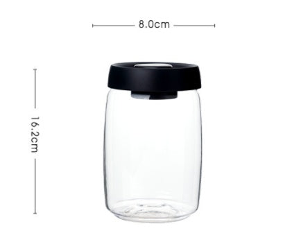 Vacuum Seal Glass Storage Jar