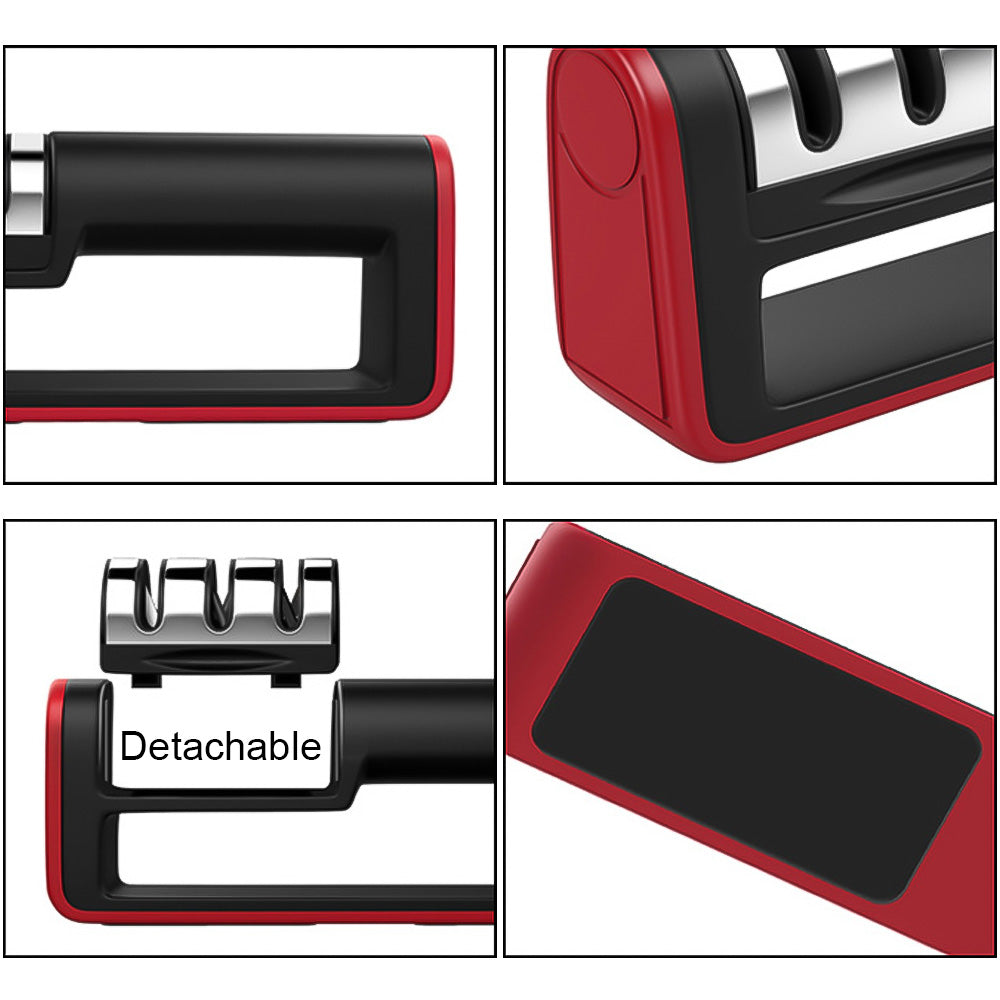 Professional Three-Stage Diamond Knife Sharpener Tool