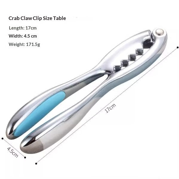 Household Zinc-alloy Crab-splitting Kitchen Gadget