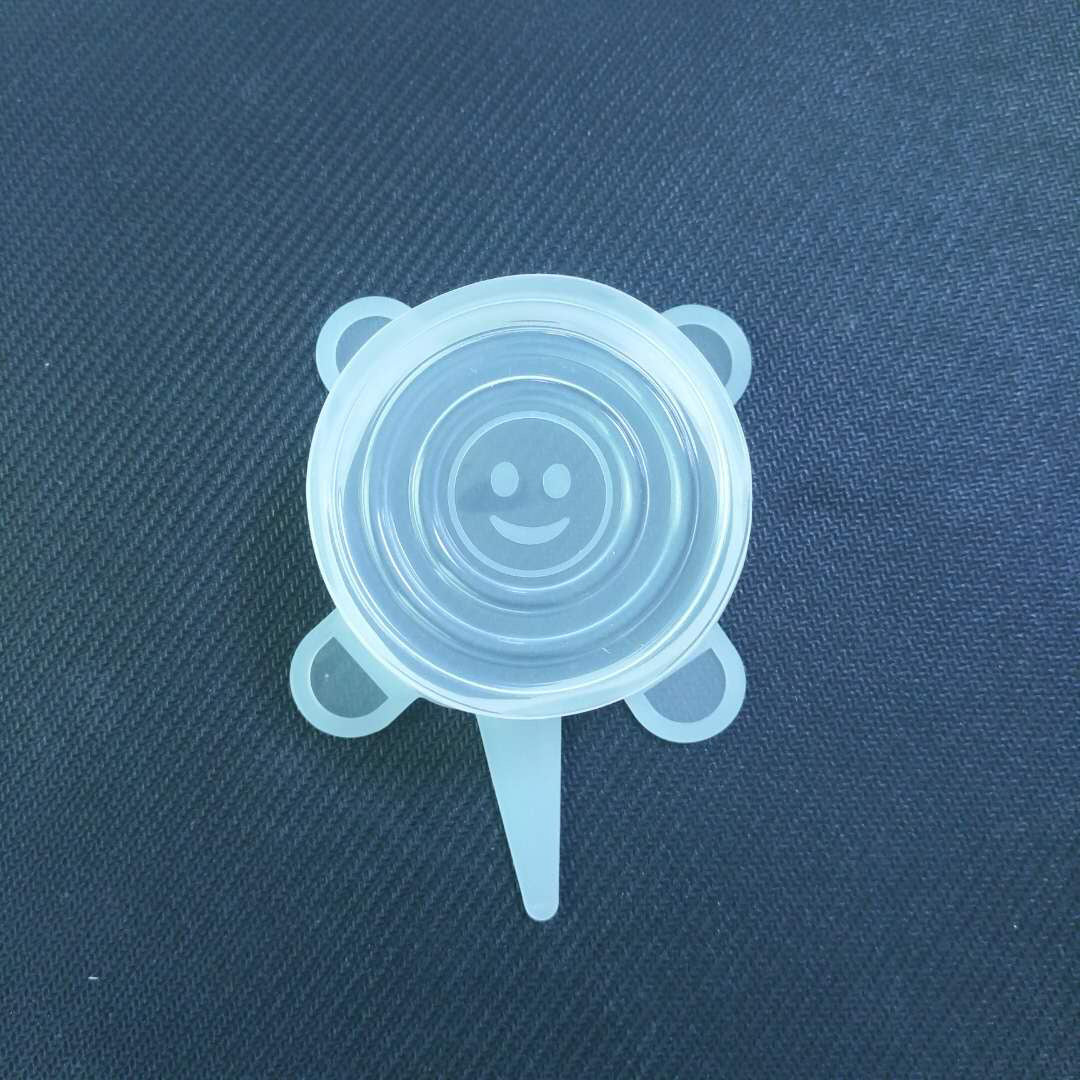 Six-Piece Stretch Silicone Lids for Food Storage
