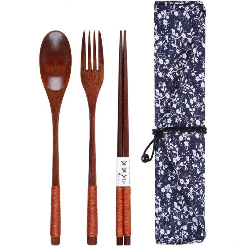 Japanese Style Chopsticks with Spoon Set