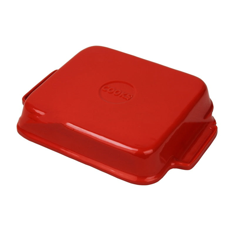 Rectangular Enameled Cast Iron Baking/Serving Pan