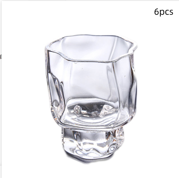 Handmade Japanese Crystal Glass Tea Cup
