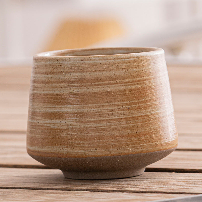 Japanese Style Artisan Pottery Tea Cup