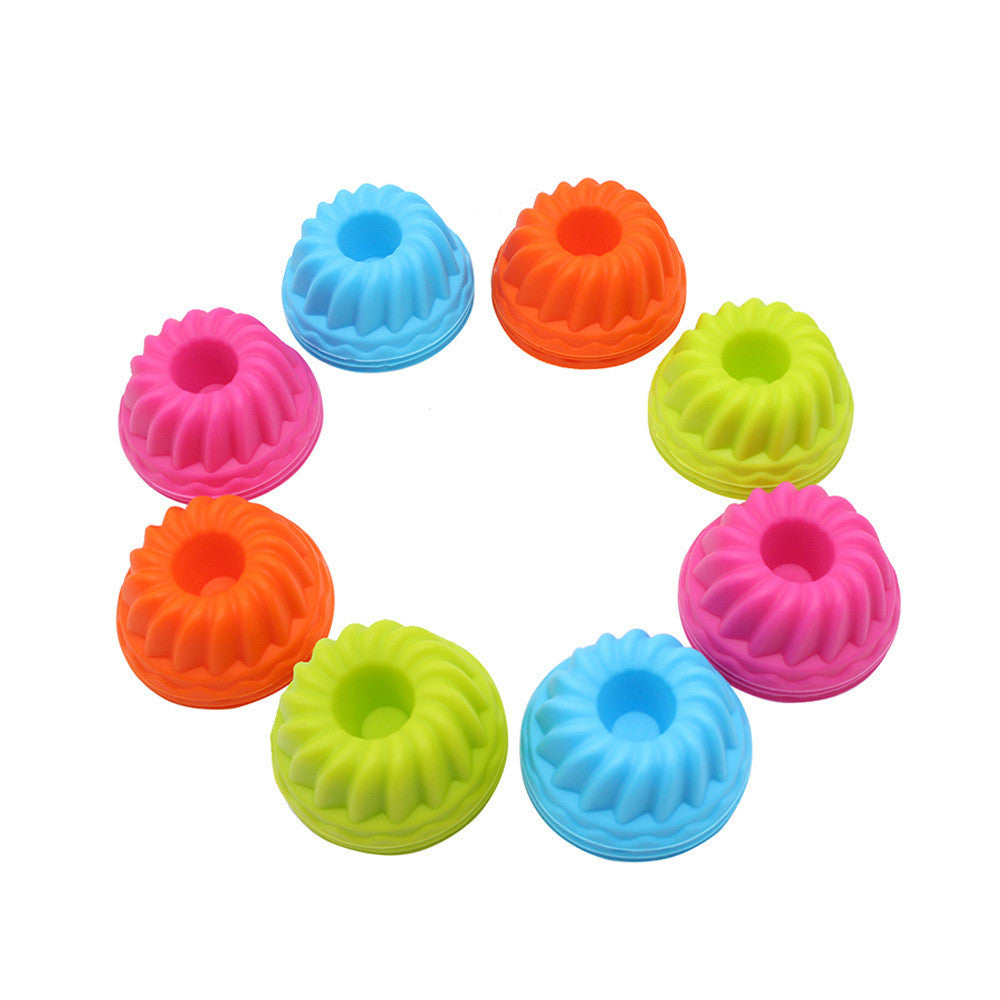 Twelve-Piece Silicone Muffin/Cupcake Set