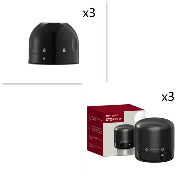 Silicone Vacuum Wine Bottle Stopper